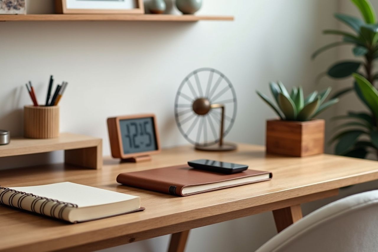 Revamp Your Workspace with Modern Desk Decor from Adenium Artifact