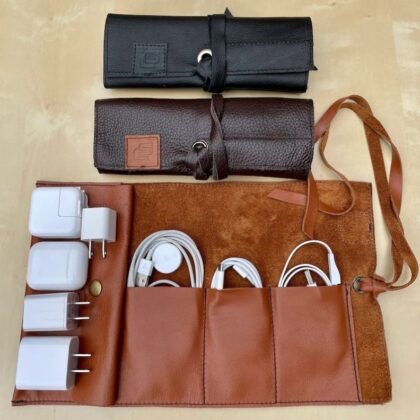 Travel Cable and Charger Organizer